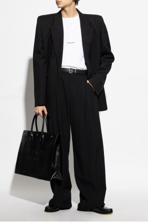 Logo-printed t-shirt, zdjęcie 2 Logo-printed t-shirt od Saint Laurent